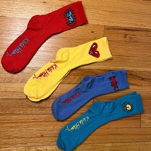 Keith Haring Socks